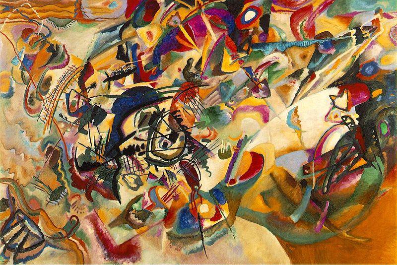 Kandinsky: “Composição VII”, segundo o artista a obra mais complexa que alguma vez criou...