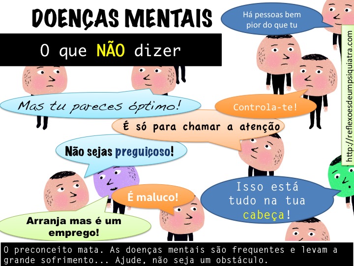 O que NÃO dizer a alguém com doença&nbsp;mental
