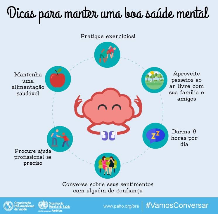 Dicas para manter uma boa Saúde&nbsp;Mental
